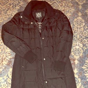 Esprit to the knee quilted coat